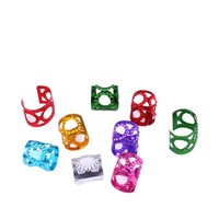 1 Sac de 50 Pièces d'Accessoires Capillaires Décoratifs pour Enfants en Alliage Coloré, Style Européen et Américain, pour Tresses et Coiffures de Fête