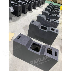 PAKLAM Professional Audio Video Lighting Series Dual 10 Inch <strong>Two</strong> <strong>Way</strong> <strong>Line</strong> <strong>Array</strong> System for Outdoor Concerts Events Sound - Product Image 1