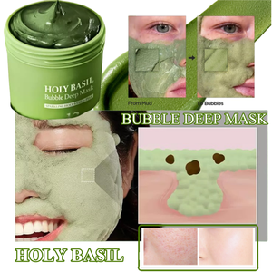 Fabrik preis Oem Bubble Deep Mask Repair Tiefen reinigungs maske Hautpflege Aufhellende Grüntee Facial Mud Clay Mask - Product Image 1