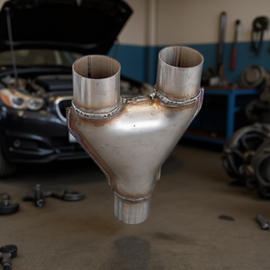 ระบบปรับแต่งท่อไอเสีย D0100XUV9VY เส้นผ่านศูนย์กลางภายใน 2.75 นิ้ว เส้นผ่านศูนย์กลางภายใน 2.25 นิ้ว ความหนาของผนัง 1.3 มม. สีธรรมชาติ - Product Image 2