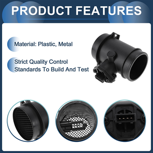 0281002120 MAF Mass Air Flow Meter Sensor for Accord Civic Car Replacement <strong>Parts</strong> MHK100360 16400-P5T-G00 Mass Air Flow Meter - Product Image 2