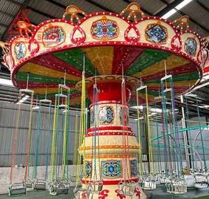 Manèges à chaises volantes pour enfants et adultes, équipement d'amusement palpitant - Product Image 3