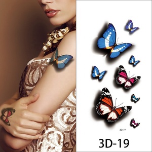 สติกเกอร์รอยสัก<span class=keywords><strong>3D</strong></span> ชั่วคราวกันน้ำสำหรับผู้หญิงลายดอกกุหลาบ<span class=keywords><strong>3D</strong></span> ชั่วคราวกันน้ำได้สำหรับผู้หญิง - Product Image 4