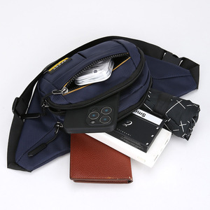 Men's Fanny Pack Waist Bag Large Capacity Oxford Cloth Chest Bag For Everyday Outfits Sport Casual Use - Product Image 4