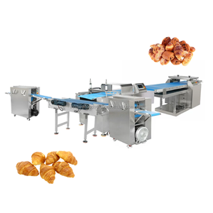 Machine à fabriquer des croissants, ligne de production de croissants laminés, machine à fabriquer des roulés danois, ligne de production de croissants <span class=keywords><strong>au</strong></span> beurre - Product Image 1