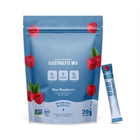 Suplemento de hidratación con sabor a polvo de magnesio y electrolitos Keto Vegan Chumita con hierro para adultos