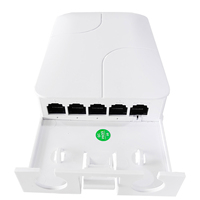 5 Port Fast Ethernet PoE Extender | 4 PoE + 10/100 Mbps Port Desktop | Plug & Play