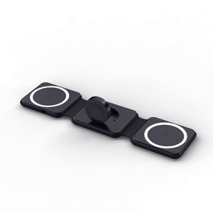 Chargeur sans fil pour smartphone Maxfree 3-en-1, charge rapide, aspiration magnétique numérique, portable - Product Image 2