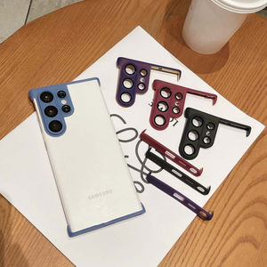 True Borderlessโทรศัพ<span class=keywords><strong>ท</strong></span>์<span class=keywords><strong>มือ</strong></span><span class=keywords><strong>ถือ</strong></span>สําหรับSamsung S24 Ultra S23 PlusเปลือยTpu Feelแผ่นมุมสี่มุมAnti-Fallนุ่ม - Product Image 1