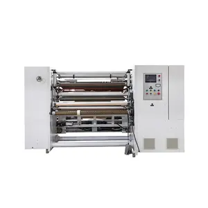 High Quality High Speed Fully Automatic Double Shaft Rewinding Machine for PVE PE OPP Plastic Film