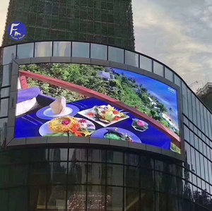 Fábrica precio promocional LED digital de señal de publicidad al aire libre led video pared pantalla led P6 - Product Image 1