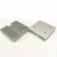 T3 T6 6061 ailettes en alliage d'aluminium dissipateur thermique conception pour lampe projecteur électronique ordinateur serveur cpu pcb carte mère radiateur de refroidissement