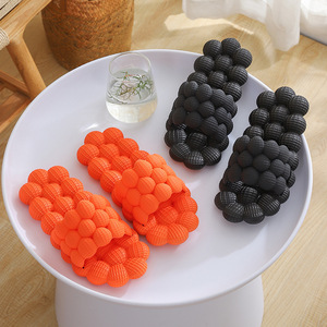 2026 Wholesale Home <b>Slippers</b> New Massage Ball <b>Flip</b> <b>Flops</b> Out Wear Fashion Indoor and Outdoor Flat Sandals for Women - Product Image 2