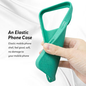 Stoßfeste 2,0 mm Umweltfreundliche Hülle aus Weizenstroh für iPhone 17 Pro Max, Biologisch Abbaubare Hülle - Product Image 3