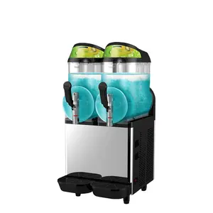 commercial slush ice 2 tanks slushie machine commercial slush