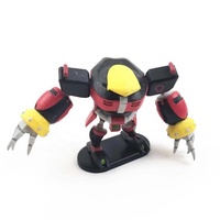 Modèle d'animal en plastique personnalisé figurine 3D en PVC, figurine de dessin animé 3D en plastique Kits de sculpture en gros
