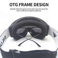 Lunettes de ski pour adultes, sport d'hiver, TPU anti-buée, UV400, lentilles magnétiques interchangeables, mousse et sangle détachables, vente en gros