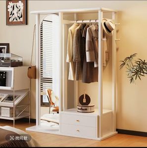 Perchero <span class=keywords><strong>de</strong></span> <span class=keywords><strong>Madera</strong></span> Maciza Personalizado <span class=keywords><strong>de</strong></span> Fábrica 2026, Perchero <span class=keywords><strong>de</strong></span> Pie con Múltiples Niveles <span class=keywords><strong>de</strong></span> Almacenamiento, Diseño Simple con Gabinete <span class=keywords><strong>de</strong></span> Almacenamiento - Product Image 6