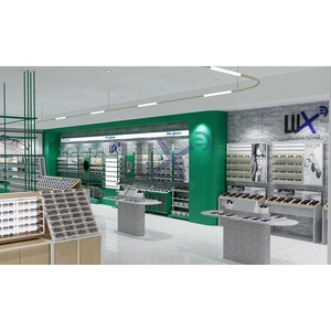 LUX Retail Sunglasses Store Display Stand Commercial Modern Sectional Metal/Wood/Glass/Acrylic/<b>Stone</b> Display - Product Image 2