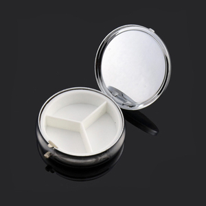 <span class=keywords><strong>Supermercado</strong></span> Stock Caja de la píldora de metal Mini caja de la medicina caja de la píldora portátil - Product Image 2