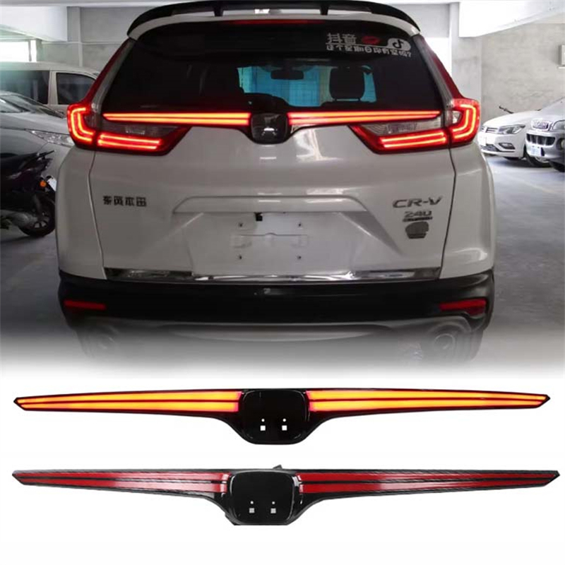 Luces Traseras LED Para Honda CR-V 2007-2009 – Luces De Freno Y Posición, Juego Completo Rojo