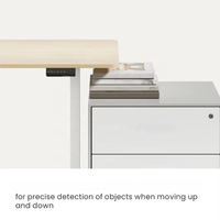 Bureau assis-debout électrique réglable en hauteur bureau debout d'ordinateur à double moteur en 3 étapes bureau de levage intelligent ergonomique motorisé