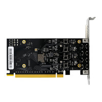 Carte d'acquisition industrielle interne PCIe X16 ASM3242 2CH USB3.2 C-port 20G Speed Ethernet en stock