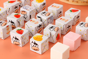 Caramelos de Leche en Cubos Personalizados de Alta Calidad, Material de Poliéster, Técnica de Forma Libre, Multi-Tema, Festivos, Promocionales, para Comida y Días Festivos - Product Image 4