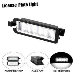 1 Pieza Lámpara LED de Matrícula Trasera para Coche para Dodge Charger Challenger RAM 1500 Chrysler 300 Pacifica Voyager <span class=keywords><strong>Jeep</strong></span> Compass Luces Traseras - Product Image 3