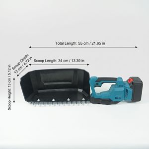Taille-haie professionnel à batterie lithium, lame de 300 mm, 21 V, rechargeable, outil de jardinage de qualité industrielle, bricolage - Product Image 4