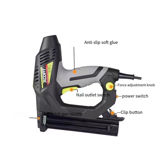 Factory price dual purpose electric nail gun Non-pneumatic nail gun High quality dual purpose U-shaped electric nail gun