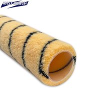 Rouleau de peinture murale industriel en polyacrylique de 9 pouces (230 mm) avec cadre de cage, outil de peinture, vente directe d'usine OEM, poils de 12 mm