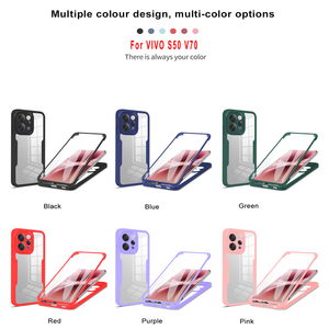 Étui de téléphone transparent anti-chute deux en un Lichicase pour VIVO V70 FE Y500i Y31D, coque transparente - Product Image 1