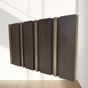 Trung Quốc sinh thái sheboard Panel tường WPC 3D Rỗng rãnh PVC rãnh tường Bảng điều khiển giọng không thấm nước tự nhiên màu gỗ wallboard - Product Image 5