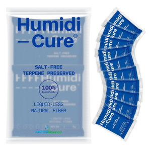 Vente directe usine – Absorbeur d'humidité 2 voies en papier biodégradable 62 % HR 3g pour fleurs séchées et herbes - Product Image 1