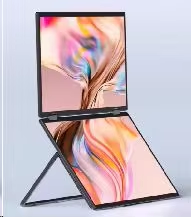 Monitor portátil de aluminio de 15,6 pulgadas FHD tipo C para ordenador portátil, Monitor HD para juegos, pantalla Dual plegable, pantalla externa HDR para ordenador - Product Image 2