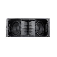 Haut-parleurs de Line Array ACTIFS à haut profil HDL20A Haut-parleur de 10 pouces Grand concert Système de sonorisation de scène extérieure