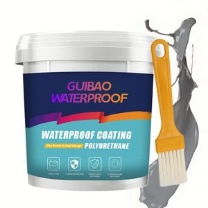 Polyurethane Waterproof Coating Eco-Friendly Sealant for Roofs/Walls/Gardens/Gutters Durable High Strength 1 Year Warranty - Product Image 1