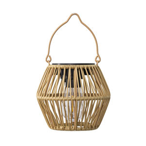 Outdoor Waterdichte Zuidoost-Aziatische Noordse Stijl Plastic Rotan Zonne-Energie Hangende Lantaarn Abs Solar Tuin Verlichting Voor Decoratie - Product Image 4