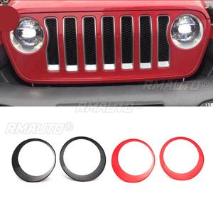 Décoration de calandre avant, cercle de phare pour Toyota Land Cruiser Highlander 2021+, kit carrosserie, accessoires de voiture - Product Image 4