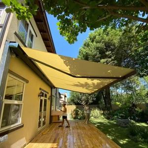 Toldo de aluminio de tamaño personalizado eléctrico de lujo para exteriores, proveedor de <span class=keywords><strong>patio</strong></span>, toldo retráctil de gran tamaño para jardín, fábrica - Product Image 3