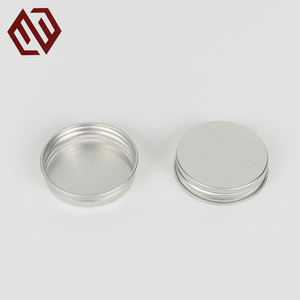 Contenitore scatola di latta OEM alluminio con coperchio a vite 53mm grado barattoli rotondi imballaggio materiali ausiliari - Product Image 3