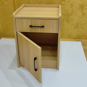 Mesita de noche de madera para personas mayores, mesita de noche con almacenamiento, muebles de dormitorio - Product Image 3