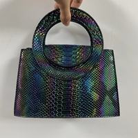 Sacs à bandoulière pour femmes en cuir PU à motif crocodile brillant, vente en gros de sacs à main pour femmes, sacs à main personnalisés avec logo, derniers sacs pour femmes