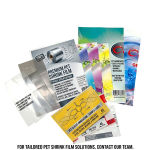 Película Plástica <span class=keywords><strong>Transparente</strong></span> Termoencogible Personalizada a <span class=keywords><strong>Precio</strong></span> de Fábrica, Película de Envoltura Termoencogible Impermeable de PET/PP para Agua Pura - Product Image 3