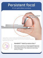 Poignée de caméra magnétique anti-tremblement, support de téléphone pour selfie avec télécommande sans fil pour Apple pour iPhone 17 16 15