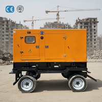 Générateur diesel mobile silencieux sur remorque, type ouvert, remis à neuf Weichai 100 kVA-500 kVA avec ATS – Offre Spéciale