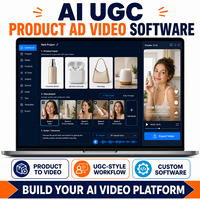 Logiciel de génération de vidéos publicitaires personnalisées pour produits UGC basées sur des photos de produits