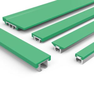 Barandilla de Protección KECE C, Riel de Aluminio y PE, Accesorios para Bandas Transportadoras Flexibles, Nueva Condición, Riel Paralelo, Uso en Restaurantes, Carga de 50 kg, 1 - Product Image 1