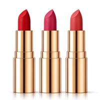 Vente en gros de rouge à lèvres HANDAIYAN H1116 4g, couleur des lèvres minérale, hydratante, imperméable, longue tenue, logo personnalisé, fournitures de maquillage